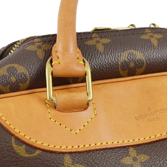 LOUIS VUITTON DEAUVILLE BOWLING VANITY HANDBAG MONOGRAM - Picture 5 of 11